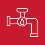 Dual water inlet